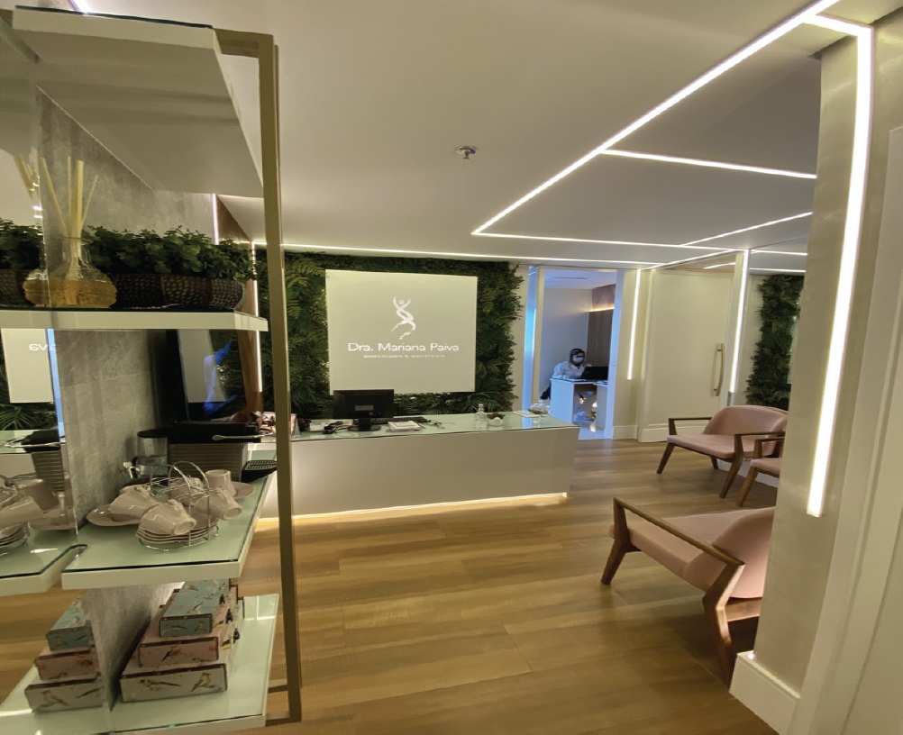 Clínica Ginecológica Mariana Paiva — Reforma comercial em Santos/SP
